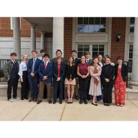 St. Michael Catholic High School Model UN Team Earns High Marks at University of Alabama Conference