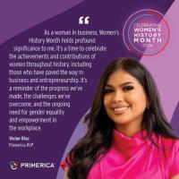 Primerica Celebrates Womens History Month by Highlighting RVP Vivian Diaz