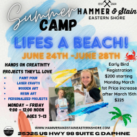 Hammer & Stain Eastern Shore in Daphne Offers Summer Camps