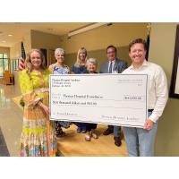 Thomas Hospital Auxiliary presents donation check to Thomas Hospital Foundation