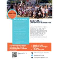 Eastern Shore Children's Business Fair is Looking for Mentors