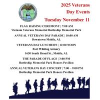 2025 Veterans Day Parade & Luncheon
