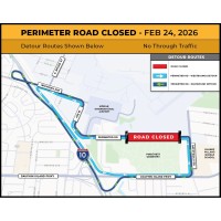 Mobile Airport Authority Announces Temporary Road Closure at Mobile International Airport