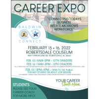 Baldwin Connect Career Expo - Feb. 15th & 16th, 2022