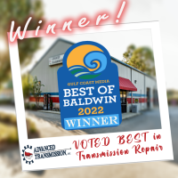 Advanced Transmission Voted Best in Transmission Repair in the Best of Baldwin 2022 
