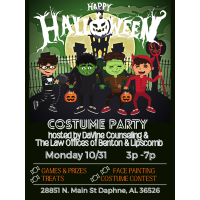 Costume Party Hosted by DaVine Counseling: 10/31 
