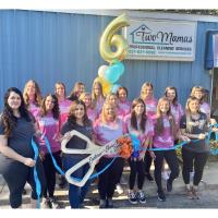 Two Mamas Professional Cleaning Services Ribbon Cutting