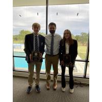 Bayside Academy’s Catherine Doyle ’25 and Ty Postle ’23 Named Mobile Optimist Club’s 1A–5A Runners of the Year 