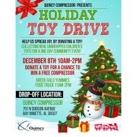 Toy Drive at Quincy Compressor Dec. 8th