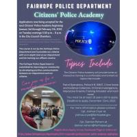Fairhope Police Department Citizen's Police Academy
