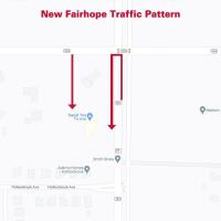 Sweat Tire in Fairhope Announces New Traffic Pattern with Road Work 