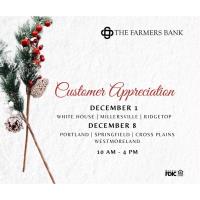 The Farmers Bank Customer Appreciation