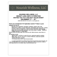 Holiday Sales Event - Nourish Wellness