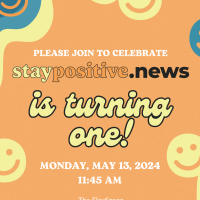 staypositive.news is turning one!