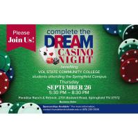 Complete The Dream Casino Night