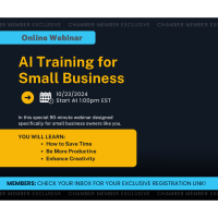 Learn At Lunch - AI Training for Small Business - Webinar