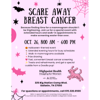Scare Away Brest Cancer