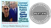 Perry's Mobile Notary Service - White House