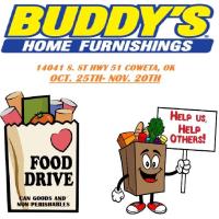 2021 Buddy's Home Furnishings Food Drive