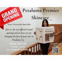 Grand Opening & Clinical Skincare Event at Petaluma Premier Skincare