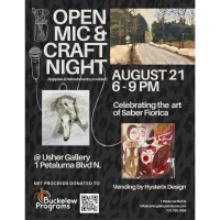 Open Mic & Craft Night: Celebrating the Art of Saber