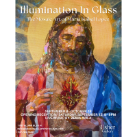 Opening Reception for Illumination in Glass: The Mosaic Art of Maria Isabel Lopez