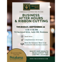 Treasury West Ribbon Cutting and Business After Hours