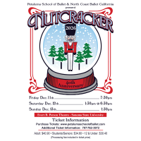 Nutcracker presented by Petaluma School of Ballet & North Coast Ballet of California