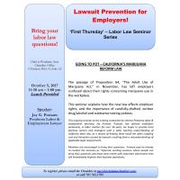 'First Thursday' - Labor Law Seminar Series