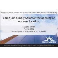 Simply Solar Business After Hours & Ribbon Cutting Event