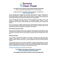 Sonoma Clean Power