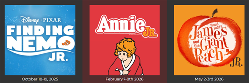 2025-2026 Junior Rep Shows 2025-2026 Junior Rep Shows