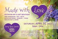 MADE with LOVE - FREE outdoor art show and health fair