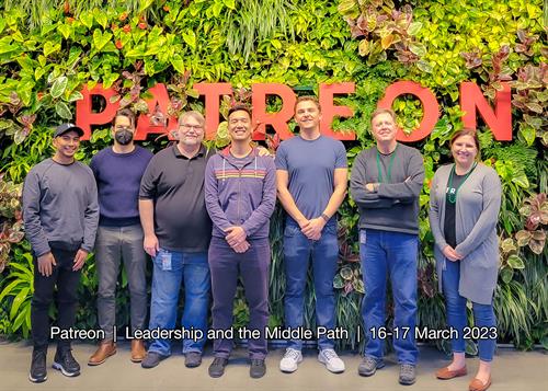 Cohort of Patreon engineers who recently completed Leadership and the Middle Path