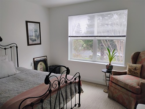 Downsized Apartment Bedroom