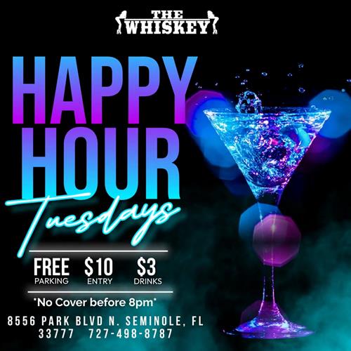 Tuesday $3 Drink Specials 3pm-3am