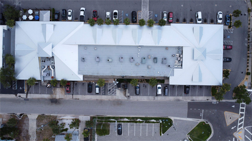 Commercial Modified Bitumen & Metal Roof Feature Project