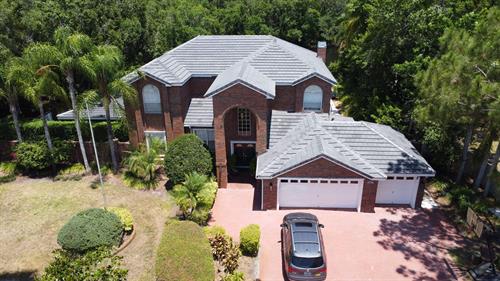 Residential Tile Roof Feature Project