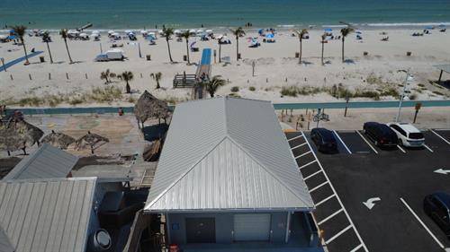 Commercial Metal Roof Feature Project