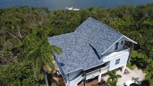 Residential Shingle Roof Feature Project