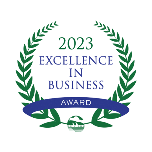 Proudly recognized as a recipient of the 2023 Excellence in Business Award