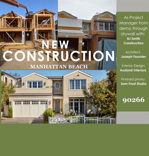 Manhattan Beach Single Family Home New Construction