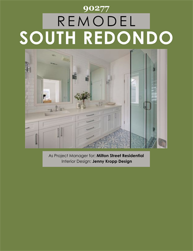 Redondo Beach Single Family Home Significant Remodel
