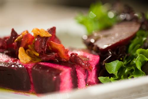 Local Beet and Goat Cheese Terrine
