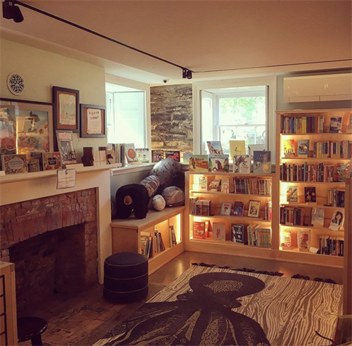 Odyssey Bookstore Interior