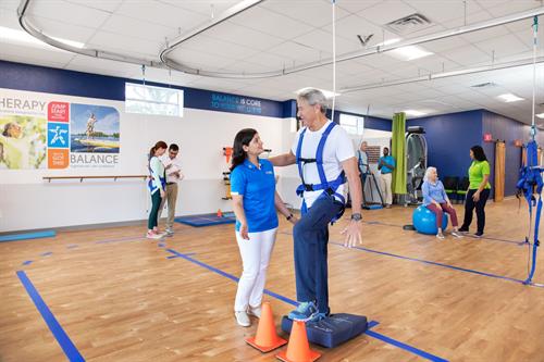 State of the art balance and fall prevention program 