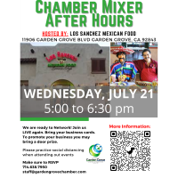 Chamber Mixer After Work