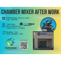 Chamber Mixer After Work
