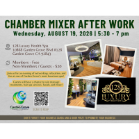 Chamber Mixer After Work