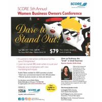 SCORE 5th Annual Women Business Owners Conference